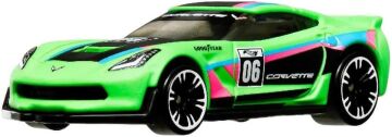 Hot Wheels Neon Yarışçılar HLH72 - CORVETTE C7 Z06 HRW81