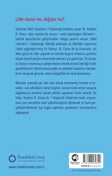 Etkili Liderlerin 7 Alışkanlığı - Liderliğin Esasları