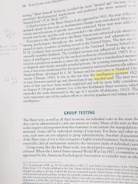 Psychological Testing