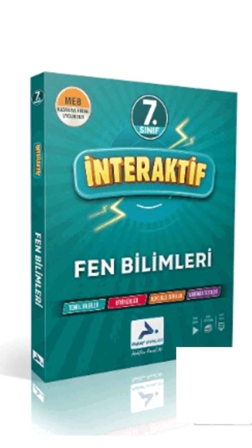 Paraf Yayınları 7. Sınıf İnteraktif Fen Bilimleri Soru Bankası (2024 Basım)