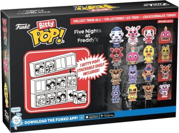 Funko Bitty Pop!: Five Nights at Freddy's Mini Collectible Toys 4-Pack - Freddy, Bonnie, Ballon Boy & Mystery Chase Figure (Styles May Vary)Q