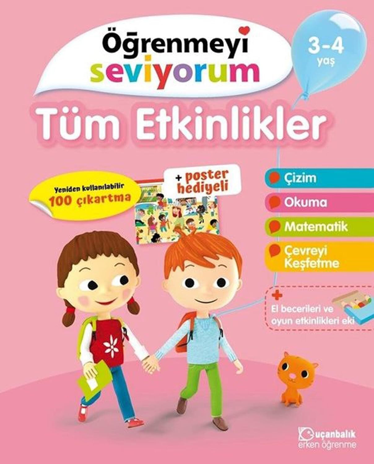 Öğrenmeyi Seviyorum - Tüm Etkinlikler 3-4 Yaş