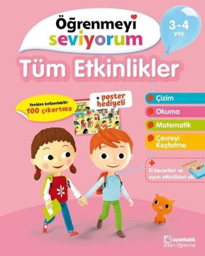 Öğrenmeyi Seviyorum - Tüm Etkinlikler 3-4 Yaş