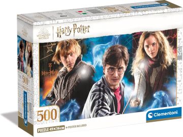 CLEMENTONI 500 el. Compact Harry Potter [PUZZLE]