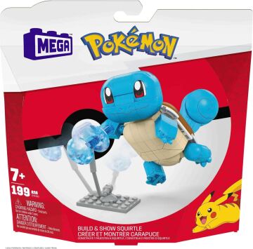MEGA Pokémon Yapı Oyuncak Seti, 1 Poseable Karakter ve Aksesuar, 4 İnç Boyunda, Çocuklar İçin