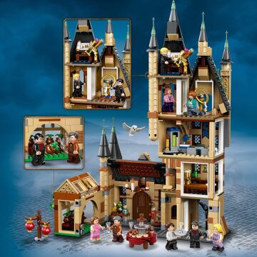 LEGO® Harry Potter Hogwarts Astronomi Kulesi 75969-9 Yaş ve Üzeri İçin Sihirli Kale İçeren Koleksiyonluk Yaratıcı Yapım Seti (971 Parça)