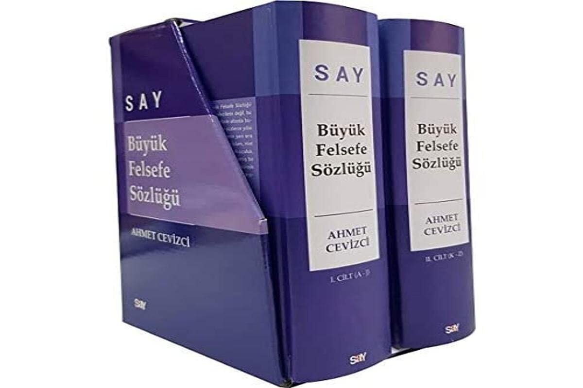Say Büyük Felsefe Sözlüğü 2 Cilt Takım