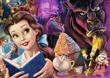 Ravensburger 1000p Puzzle WD Prenses, Çok Renkli