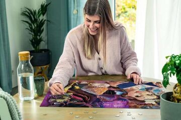 Ravensburger 1000p Puzzle WD Prenses, Çok Renkli