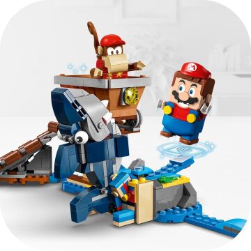LEGO Super Mario Diddy Kong'un Maden Arabası Ek Macera Seti 71425 (1157 Parça)