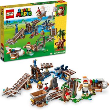 LEGO Super Mario Diddy Kong'un Maden Arabası Ek Macera Seti 71425 (1157 Parça)