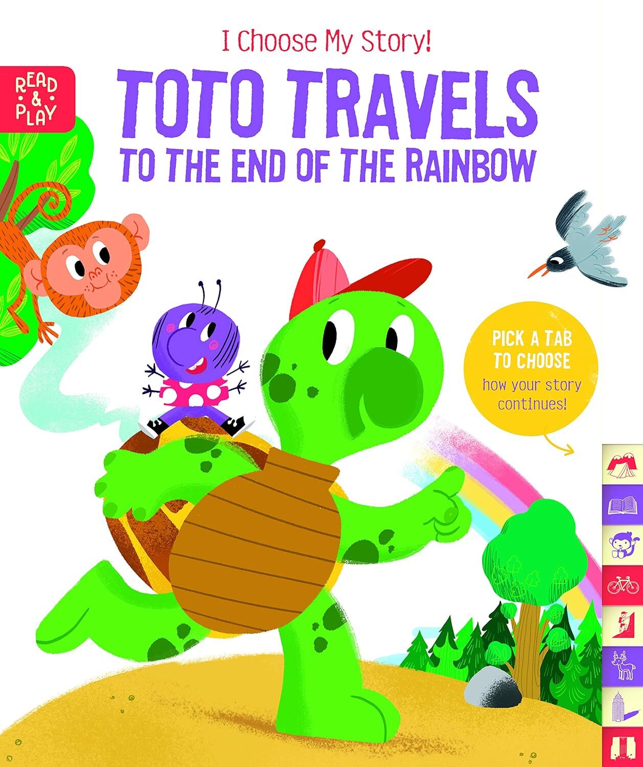 Toto travels to end of the rainbow (I choose my story!)