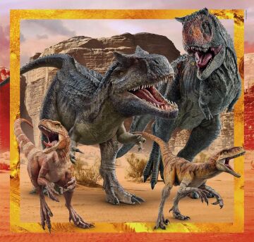 CLEMENTONI 3x48 Super Kolor Jurassic World [PUZZLE]
