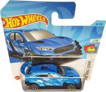 Hot Wheels - Ford Mustang Mach-E 1400 - HW Drag Strip 2/10 - HKK02 - Short Card - mavi - Mattel 2023
