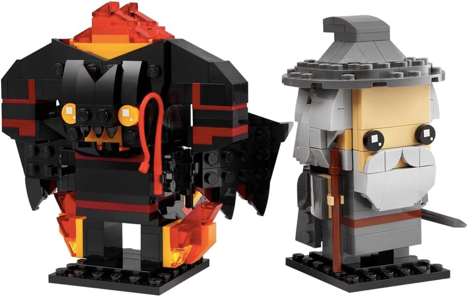 LEGO BrickHeadz Gandalf The Grey & Balrog (40631) Yüzüklerin Efendisi