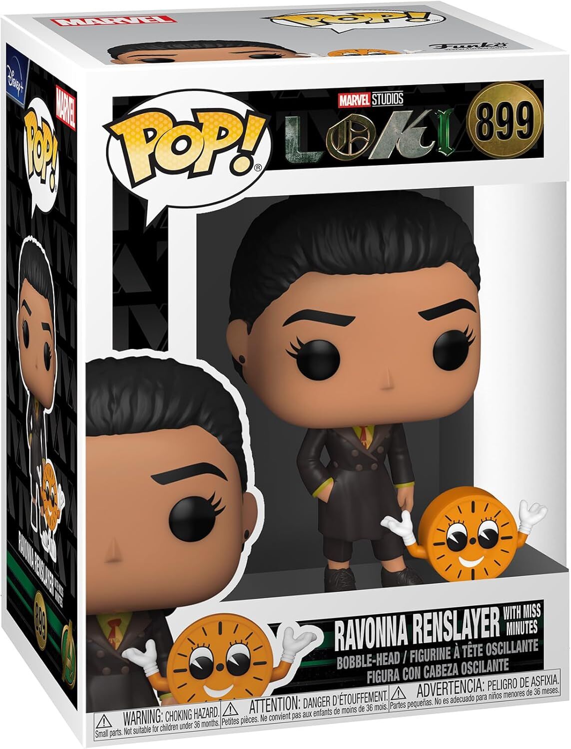 Funko 55745 Pop ve Buddy: Marvel - Loki - Bayan Dakika ile Ravonna
