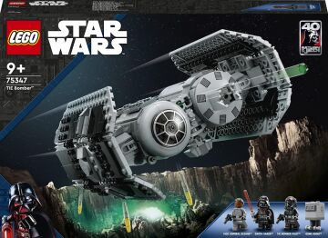 LEGO Star Wars TIE Bombacısı 75347-9 Yaş ve Üzeri Çocuklar için Eğlenceli, İnşa Edilebilen Starfighter İçeren Oyuncak Yapım Seti (625 Parça)