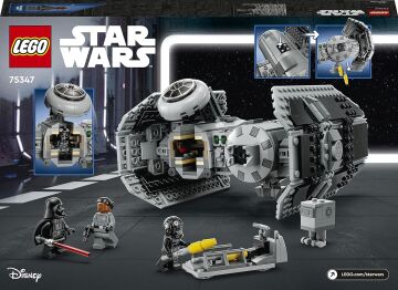 LEGO Star Wars TIE Bombacısı 75347-9 Yaş ve Üzeri Çocuklar için Eğlenceli, İnşa Edilebilen Starfighter İçeren Oyuncak Yapım Seti (625 Parça)