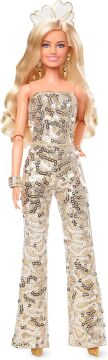 Barbie Movie - Barbie Gold Tulumlu Bebek