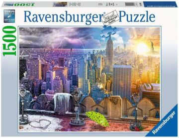 Ravensburger 160082 Puzzle 1000 Parça 1996 Collection Özel Golden Gate Köprüsü, Çok Renkli
