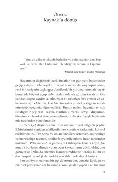Kaynak - Beynin Bilimi Evrenin Sırları