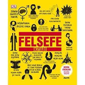 Felsefe Kitabı (Ciltli): Büyük Fikirleri Kolayca Anlayın
