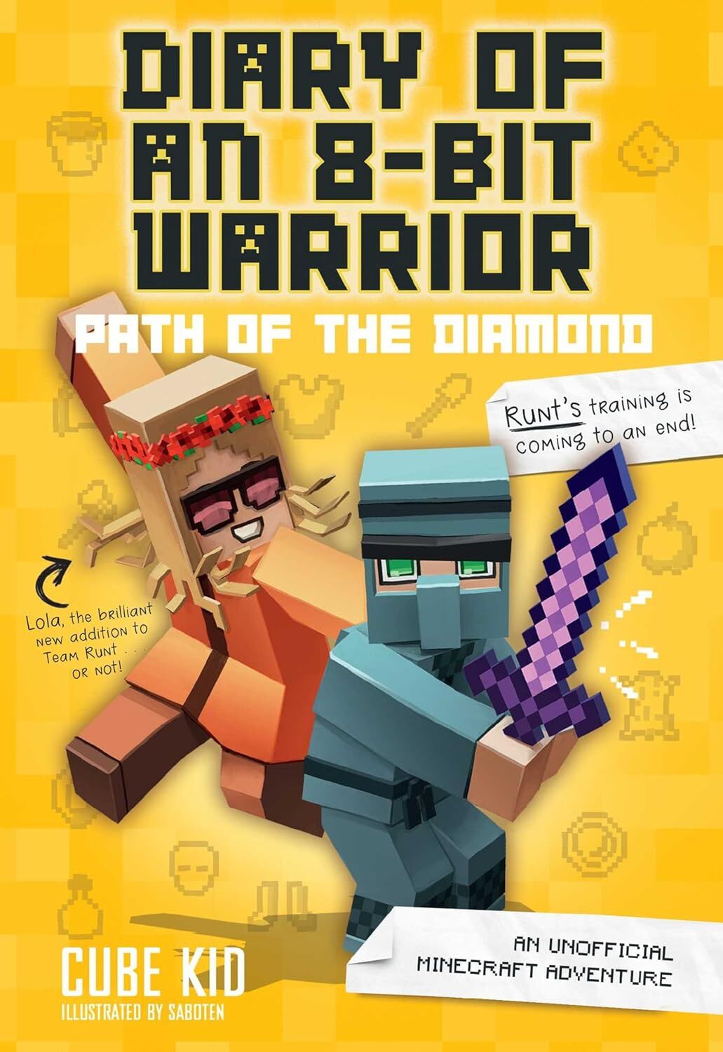 Diary of an 8-Bit Warrior: Path of the Diamond (Book 4 8-Bit Warrior series): An Unofficial Minecraft Adventure: An Unofficial Minecraft Adventure Volume 4
