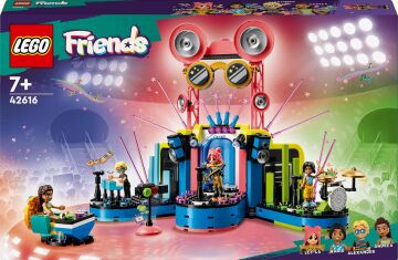 LEGO Friends Heartlake City Müzik Yarışması 42616-7 Yaş ve Üzeri Çocuklar için 4 Minifigür İçeren Yaratıcı Oyuncak Yapım Seti (669 Parça)