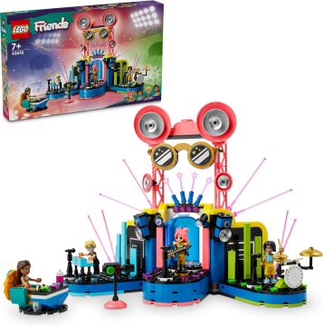 LEGO Friends Heartlake City Müzik Yarışması 42616-7 Yaş ve Üzeri Çocuklar için 4 Minifigür İçeren Yaratıcı Oyuncak Yapım Seti (669 Parça)