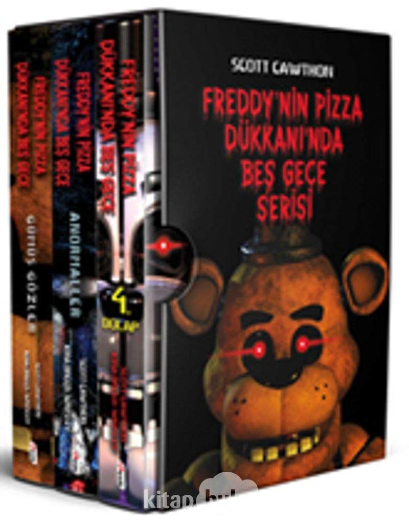 Freddy'nin Pizza Dükkanı'nda Beş Gece Seti - 3 Kitap Takım