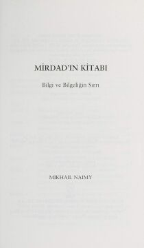 MİRDAD'IN KİTABI: Bilgi ve Bilgeliğin Sırrı