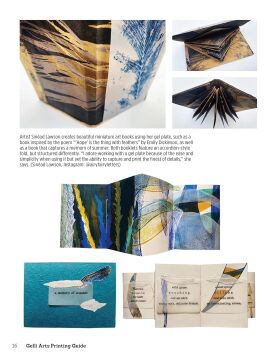 Gelli Arts(r) Printing Guide: Printing Without a Press on Paper and Fabric Using the Gelli Arts(r) Plate