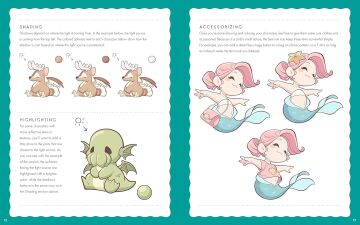 Cute Chibi Mythical Beasts & Magical Monsters: Learn How to Draw Over 60 Enchanting Creatures: Volume 5