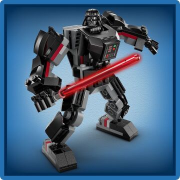 LEGO® Star Wars™ Darth Vader Robotu 75368-6 Yaş ve Üzeri Star Wars Hayranı Çocuklar için Yaratıcı Oyuncak Yapım Seti (139 Parça)
