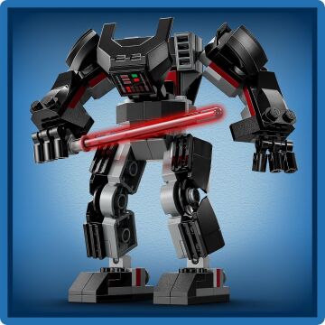 LEGO® Star Wars™ Darth Vader Robotu 75368-6 Yaş ve Üzeri Star Wars Hayranı Çocuklar için Yaratıcı Oyuncak Yapım Seti (139 Parça)