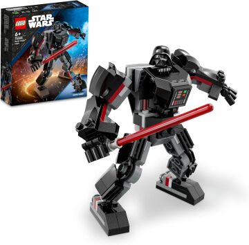 LEGO® Star Wars™ Darth Vader Robotu 75368-6 Yaş ve Üzeri Star Wars Hayranı Çocuklar için Yaratıcı Oyuncak Yapım Seti (139 Parça)