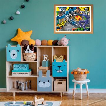 CLEMENTONI 104 el. glowing 104 el. Batman 27175 [PUZZLE]