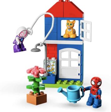 LEGO® DUPLO® Marvel Örümcek Adam’ın Evi 10995-2 Yaş ve Üzeri Çocuklar için Örümcek Adamlı Yaratıcı Oyuncak Yapım Seti (25 Parça)