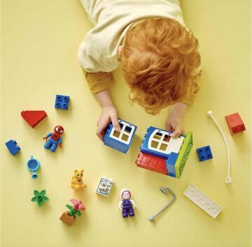 LEGO® DUPLO® Marvel Örümcek Adam’ın Evi 10995-2 Yaş ve Üzeri Çocuklar için Örümcek Adamlı Yaratıcı Oyuncak Yapım Seti (25 Parça)
