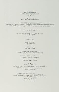 SATRANÇTA KAZANDIRAN AÇILIŞLAR