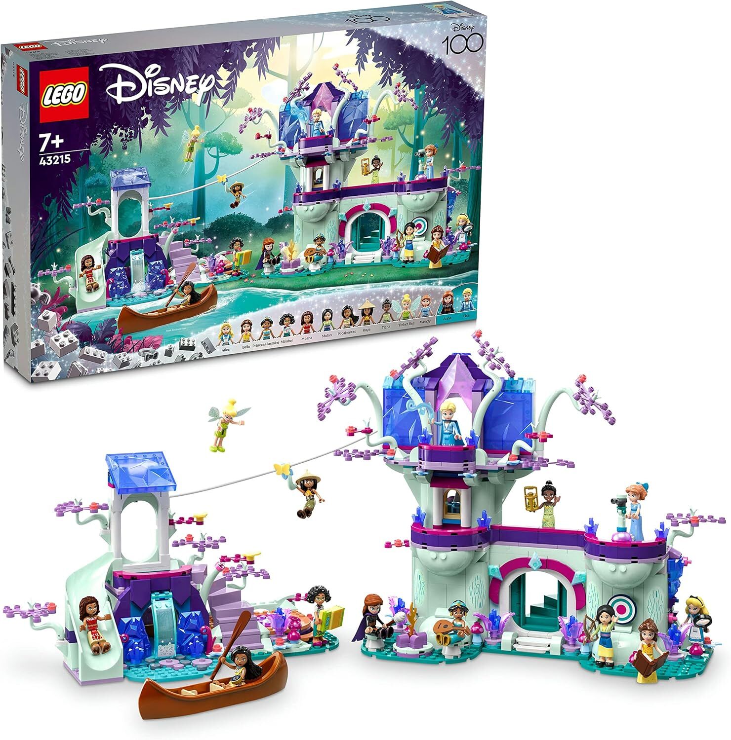 LEGO® ǀ Disney Büyülü Ağaç Ev 43215 Oyuncak Yapım Seti (1016 Parça)
