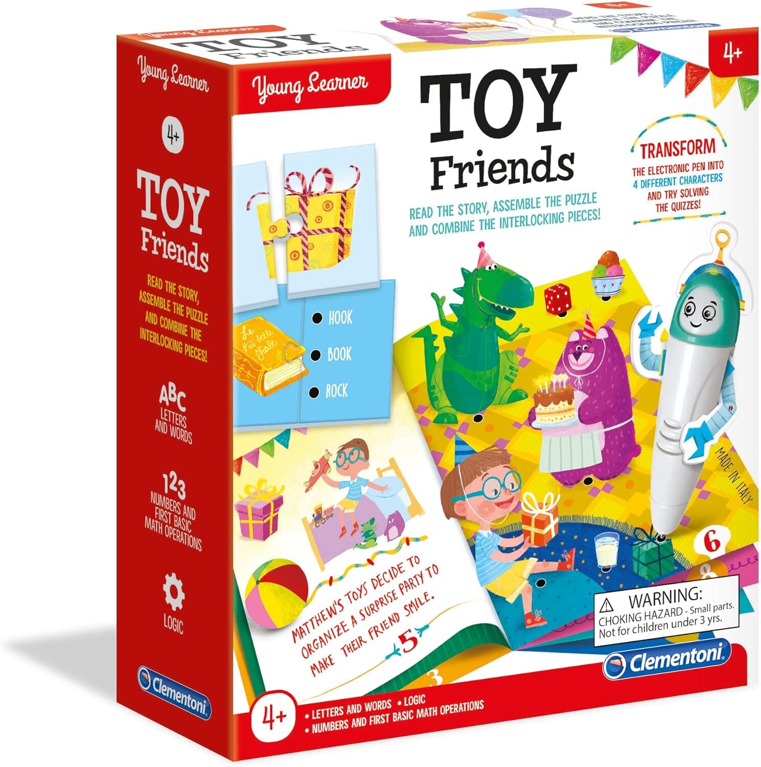 Clementoni Young Learner Oyuncak Arkadaşlar 75045