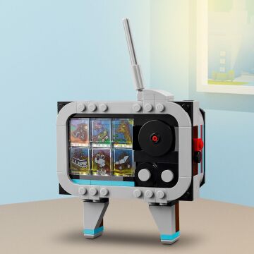 LEGO Creator Retro Fotoğraf Makinesi 31147-8 Yaş ve Üzeri Çocuklar için Televizyon ve Video Kamera Model Seçenekleri İçeren 3’ü 1 Arada Yaratıcı Oyuncak Yapım Seti (261 Parça)