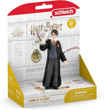 Schleich Harry Potter Büyücü Dünyası 2 Parçalı Set Harry Potter ve Hedwig Koleksiyonluk Figürler 6 Yaş ve Üzeri Çocuklar için