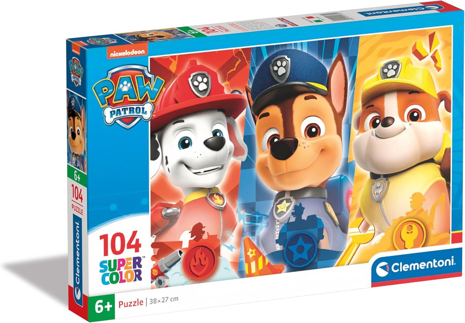 CLEMENTONI 104 el. Super Kolor Paw Patrol [PUZZLE]
