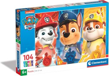 CLEMENTONI 104 el. Super Kolor Paw Patrol [PUZZLE]