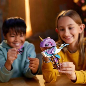 LEGO DREAMZzz Izzie'nin Deniz Gergedanı Sıcak Hava Balonu 71472-7 Yaş ve Üzeri için Deniz Hayvanı İçeren Yaratıcı Oyuncak Yapım Seti (156 Parça)