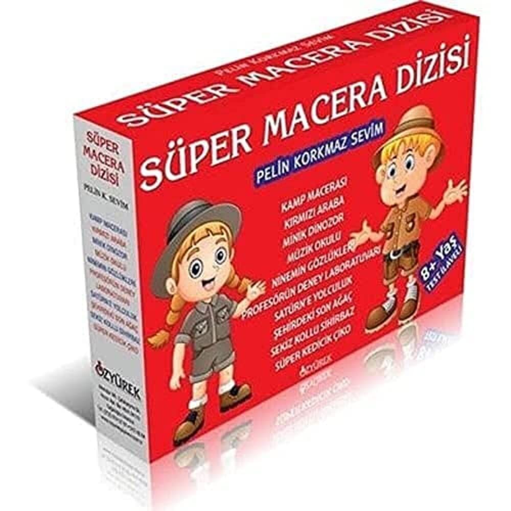 Süper Macera Dizisi - 10 Kitap Takım