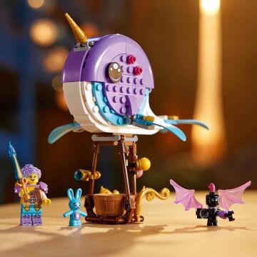LEGO DREAMZzz Izzie'nin Deniz Gergedanı Sıcak Hava Balonu 71472-7 Yaş ve Üzeri için Deniz Hayvanı İçeren Yaratıcı Oyuncak Yapım Seti (156 Parça)
