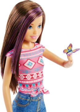 Barbie'nin Kız Kardeşleri Kampa Gidiyor Oyun Seti Kumral